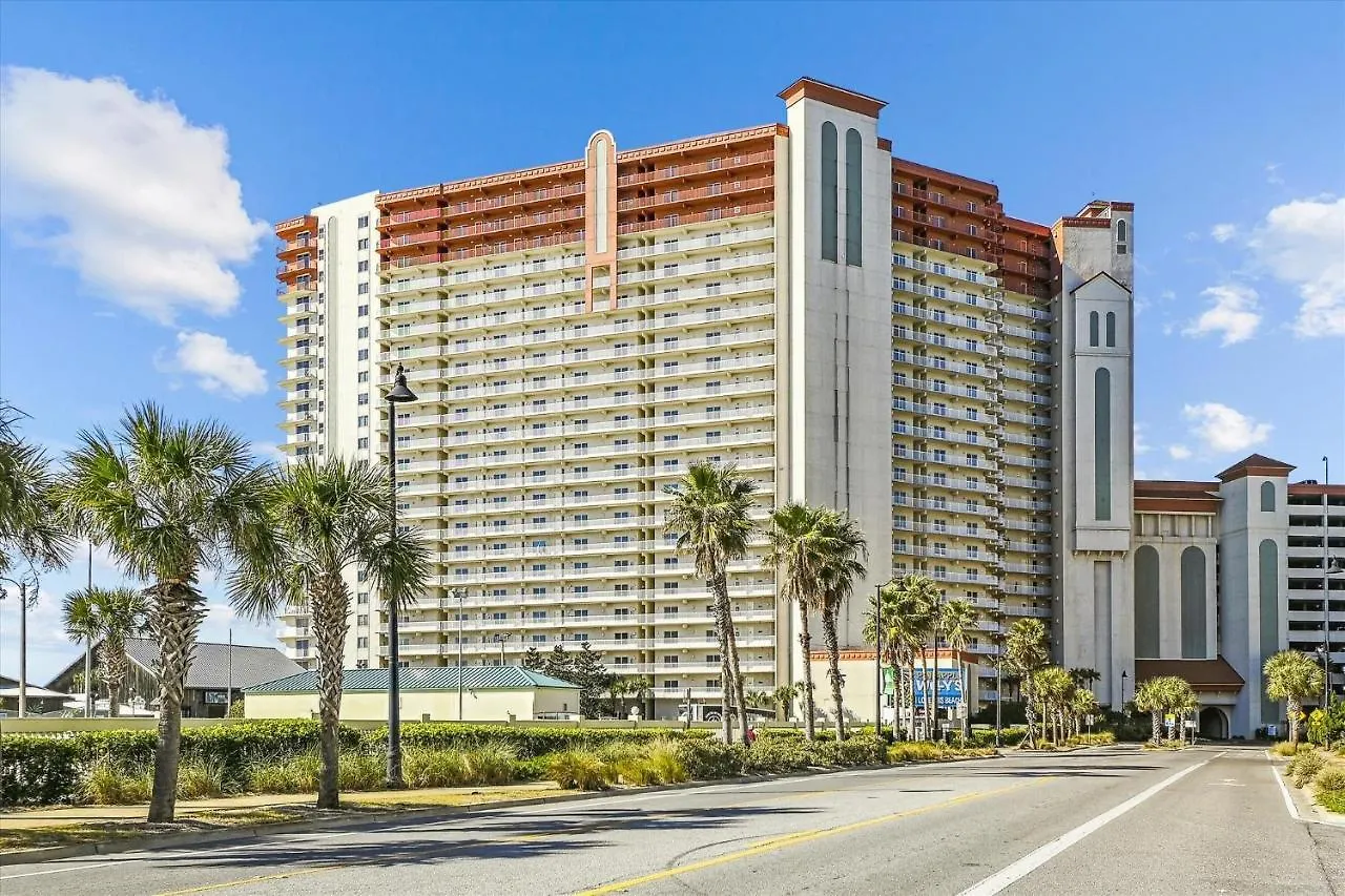 Shores Of Panama 1717 - 1 Bedroom Bunk Room Sleeps 6, Gulf-Front With Oversized Balcony! Condo Panama City Beach Apartment