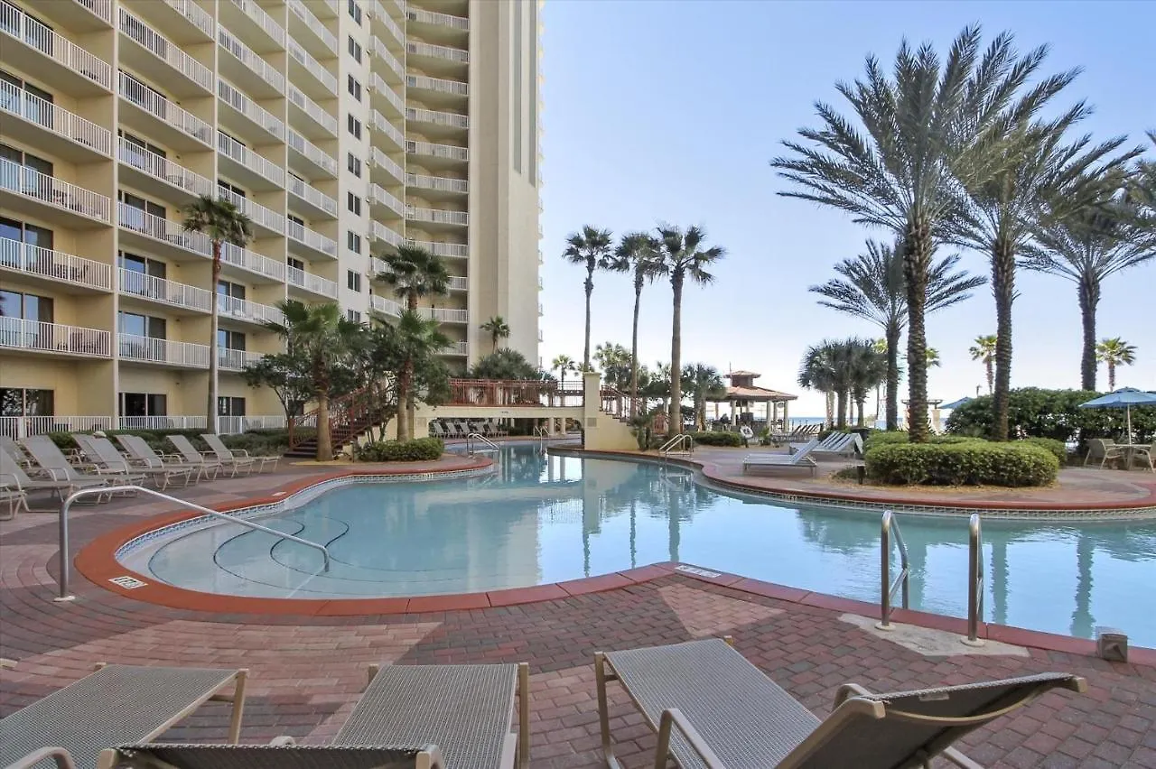 Shores Of Panama 1717 - 1 Bedroom Bunk Room Sleeps 6, Gulf-Front With Oversized Balcony! Condo Panama City Beach 0*,