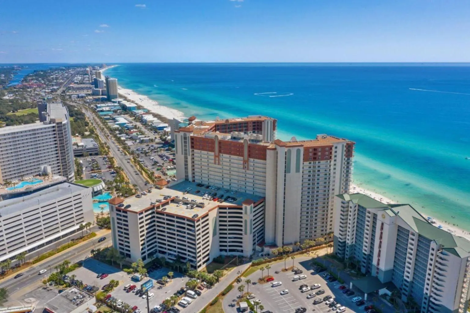 Shores Of Panama 1717 - 1 Bedroom Bunk Room Sleeps 6, Gulf-Front With Oversized Balcony! Condo Panama City Beach 0*,  United States